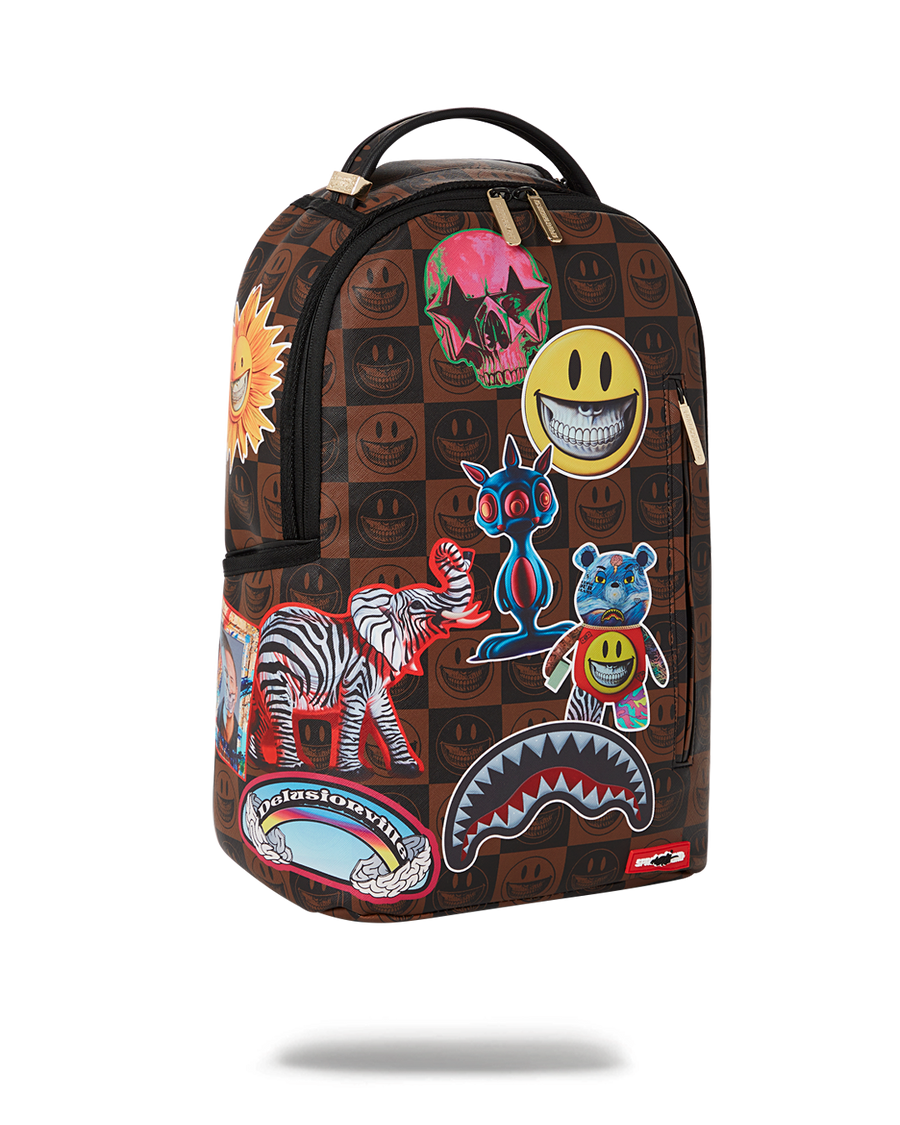 SPRAYGROUND® BACKPACK GLOBAL MOGUL POPAGANDA RON ENGLISH EDITION BACKPACK