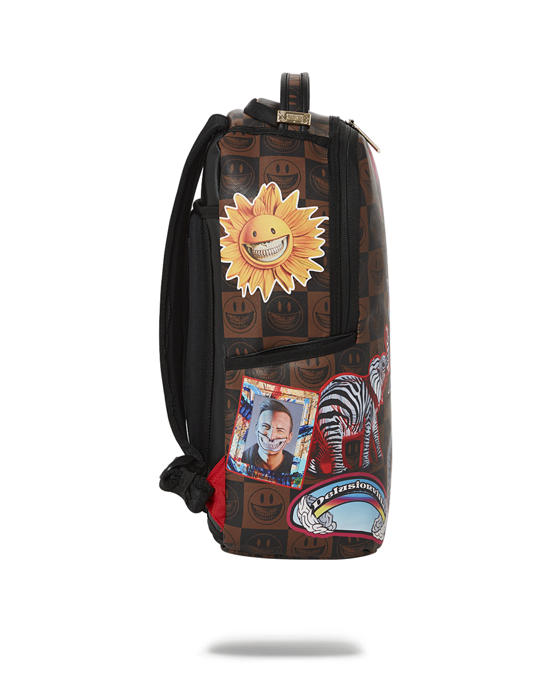 Backpack Sprayground RON ENGLISH GLOBALMOGUL BACKPACK Brown