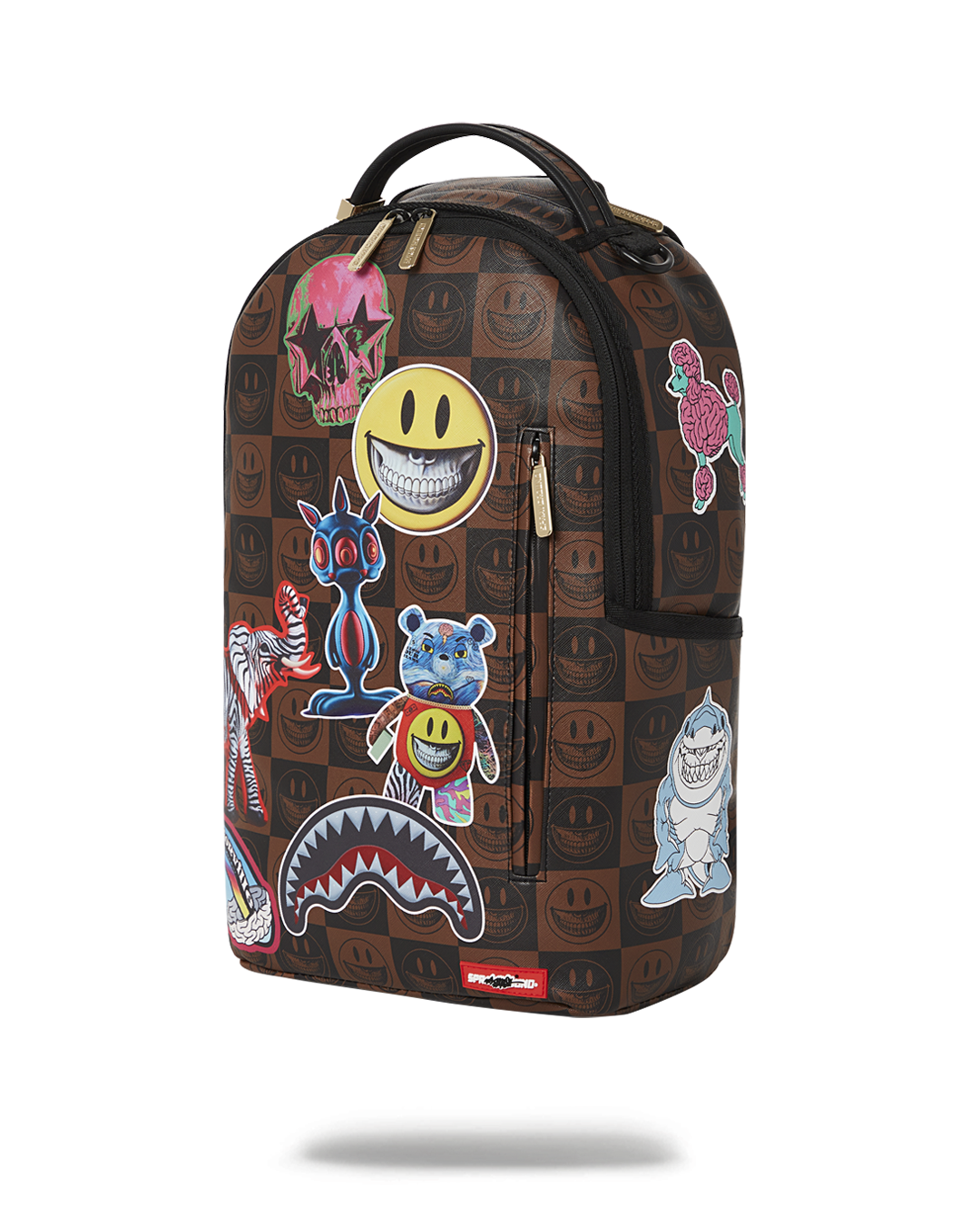 SPRAYGROUND GLOBAL MOGUL POPAGANDA RON ENGLISH MINI DUFFLE