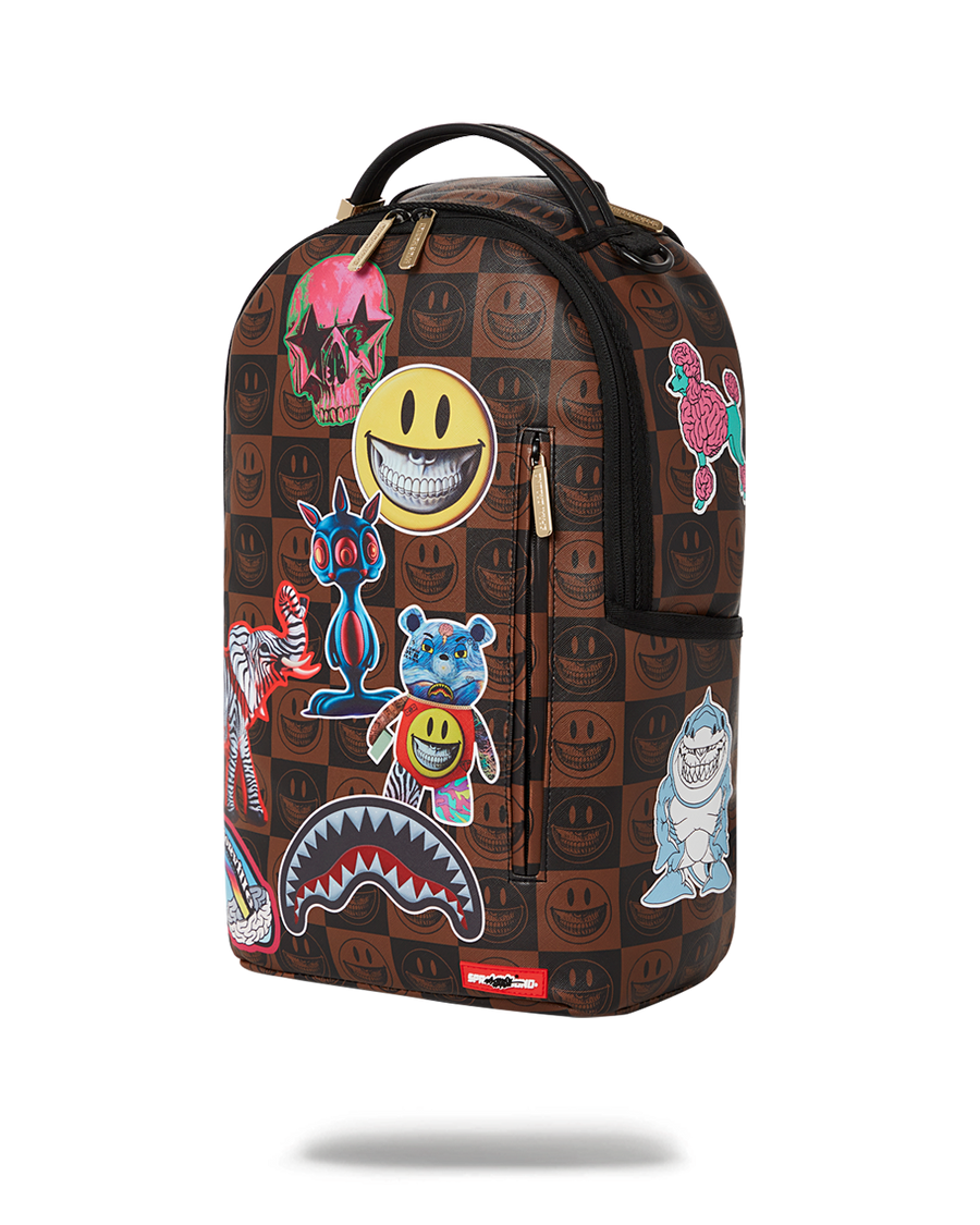 SPRAYGROUND® BACKPACK GLOBAL MOGUL POPAGANDA RON ENGLISH EDITION BACKPACK