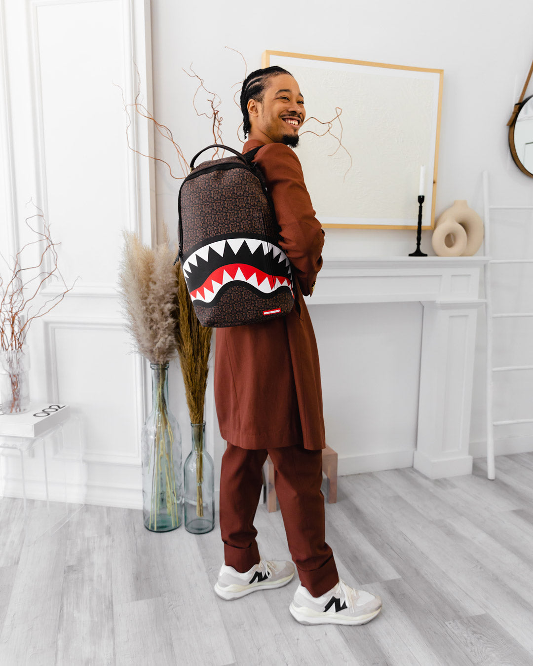 SPRAYGROUND® BACKPACK FRENZY SHARKS BACKPACK (DLXV)