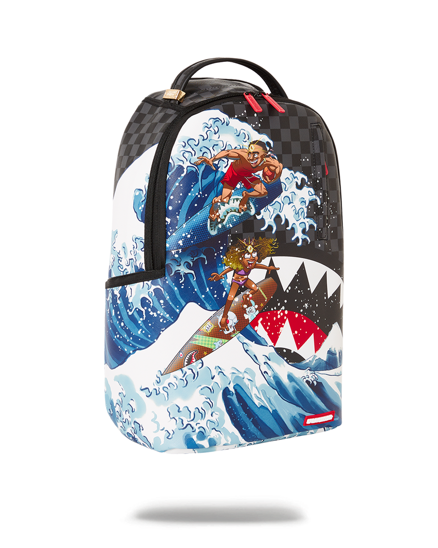 SPRAYGROUND® BACKPACK AMARI BAILEY & SISTER SURFRIDER COLLAB BACKPACK (DLXV)