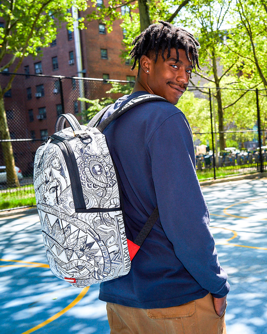 SPRAYGROUND® BACKPACK MAD DOODLES BACKPACK (DLXV)