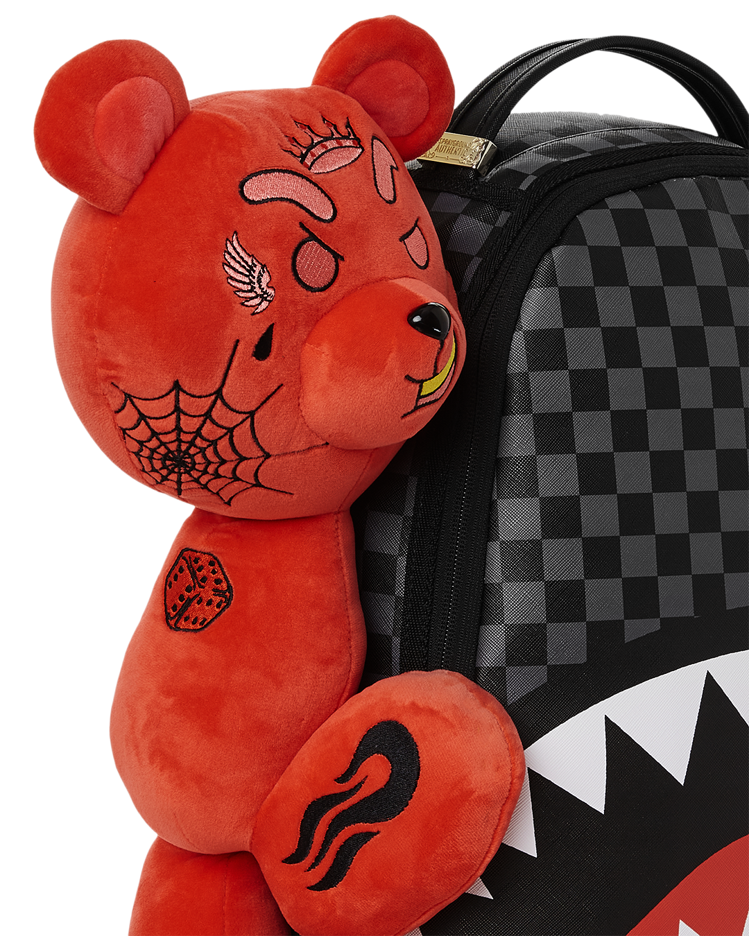 SPRAYGROUND® BACKPACK DIABLO PLUSH WRAPAROUND BACKPACK (DLXV)