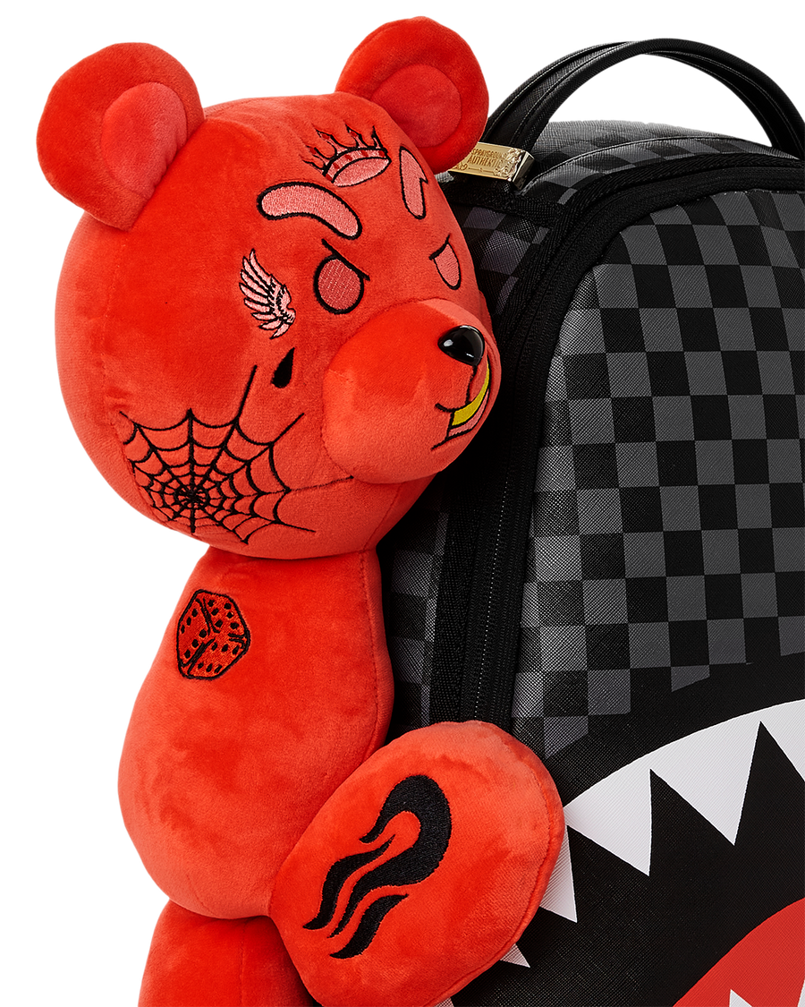 SPRAYGROUND® BACKPACK DIABLO PLUSH WRAPAROUND BACKPACK (DLXV)