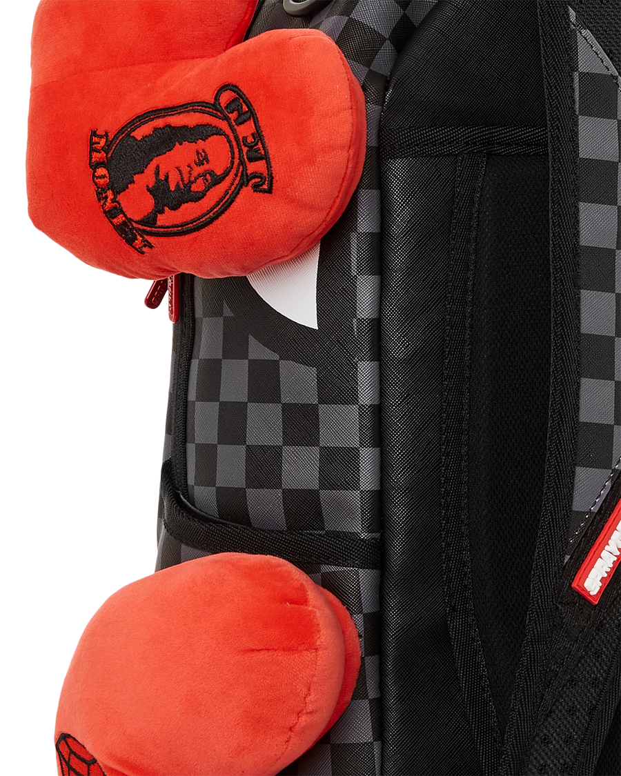SPRAYGROUND® BACKPACK DIABLO PLUSH WRAPAROUND BACKPACK (DLXV)