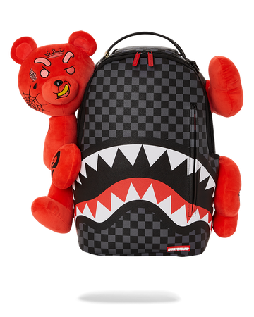 SPRAYGROUND® BACKPACK DIABLO PLUSH WRAPAROUND BACKPACK (DLXV)