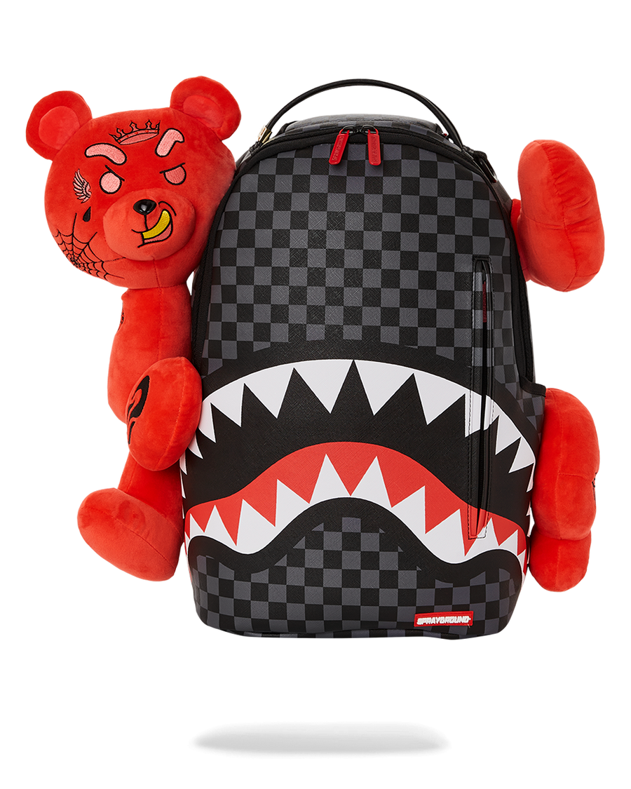 SPRAYGROUND® BACKPACK DIABLO PLUSH WRAPAROUND BACKPACK (DLXV)