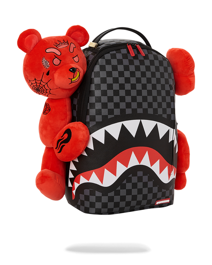 SPRAYGROUND® BACKPACK DIABLO PLUSH WRAPAROUND BACKPACK (DLXV)