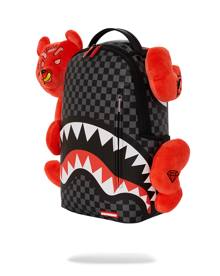 SPRAYGROUND® BACKPACK DIABLO PLUSH WRAPAROUND BACKPACK (DLXV)