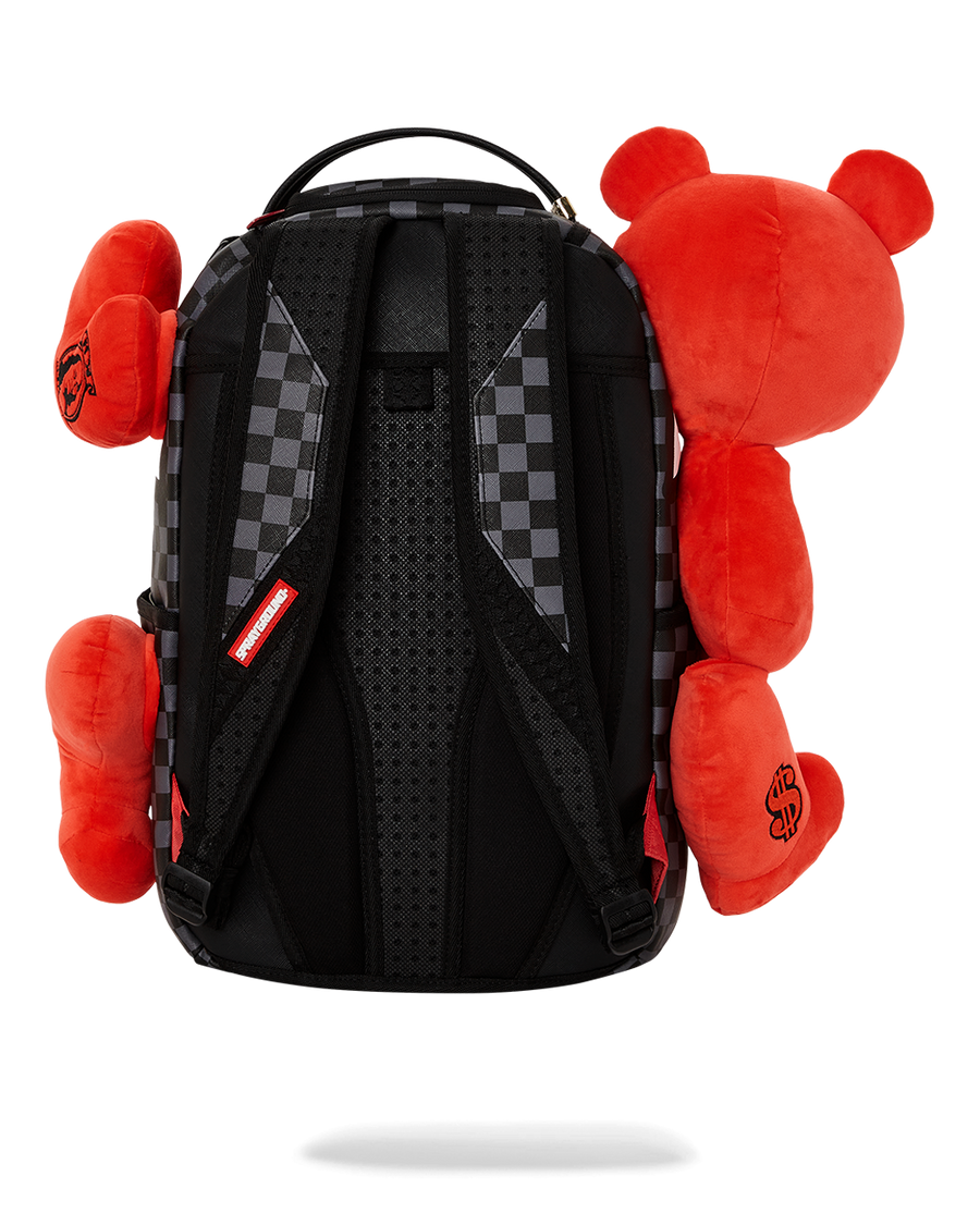 SPRAYGROUND® BACKPACK DIABLO PLUSH WRAPAROUND BACKPACK (DLXV)