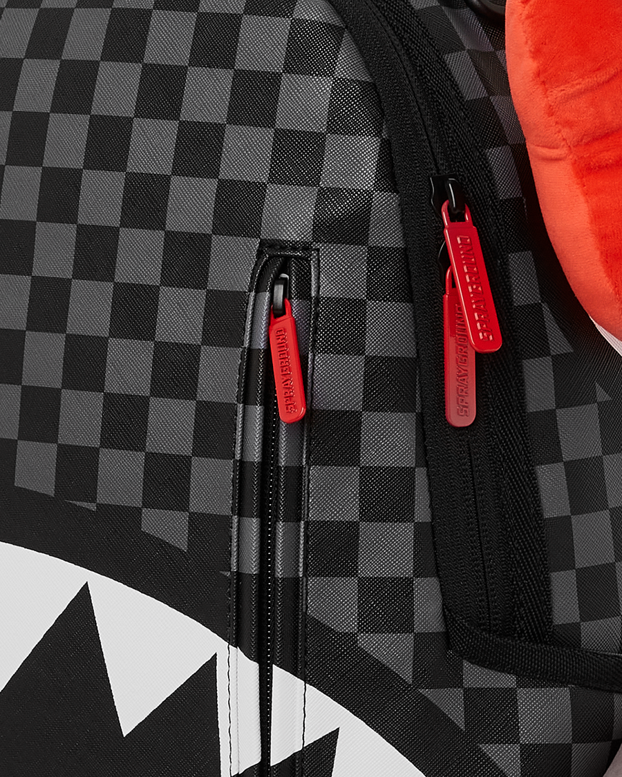 SPRAYGROUND® BACKPACK DIABLO PLUSH WRAPAROUND BACKPACK (DLXV)