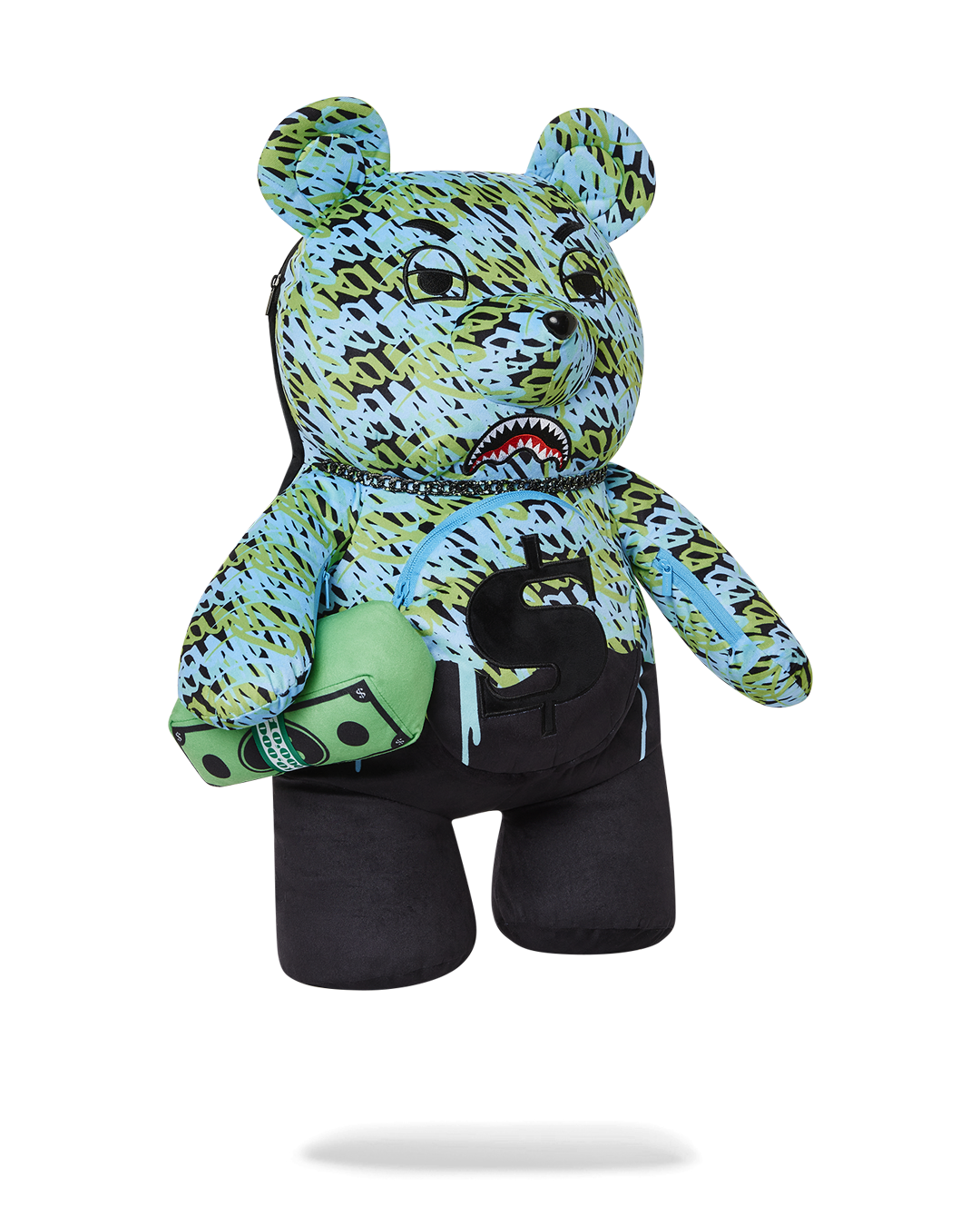 SPRAYGROUND® BACKPACK ROUGE THE GAWD MONEYBEAR TEDDYBEAR BACKPACK