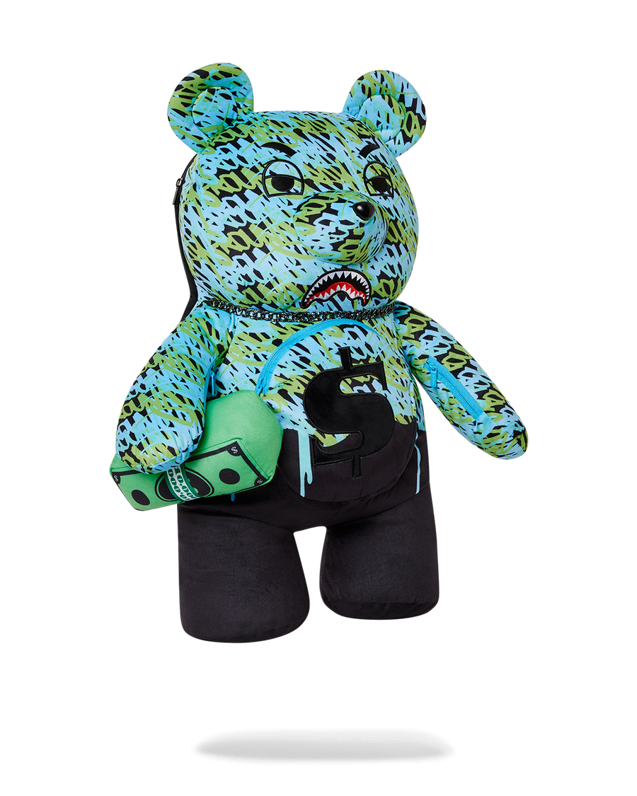 SPRAYGROUND® BACKPACK ROUGE THE GAWD MONEYBEAR TEDDYBEAR BACKPACK