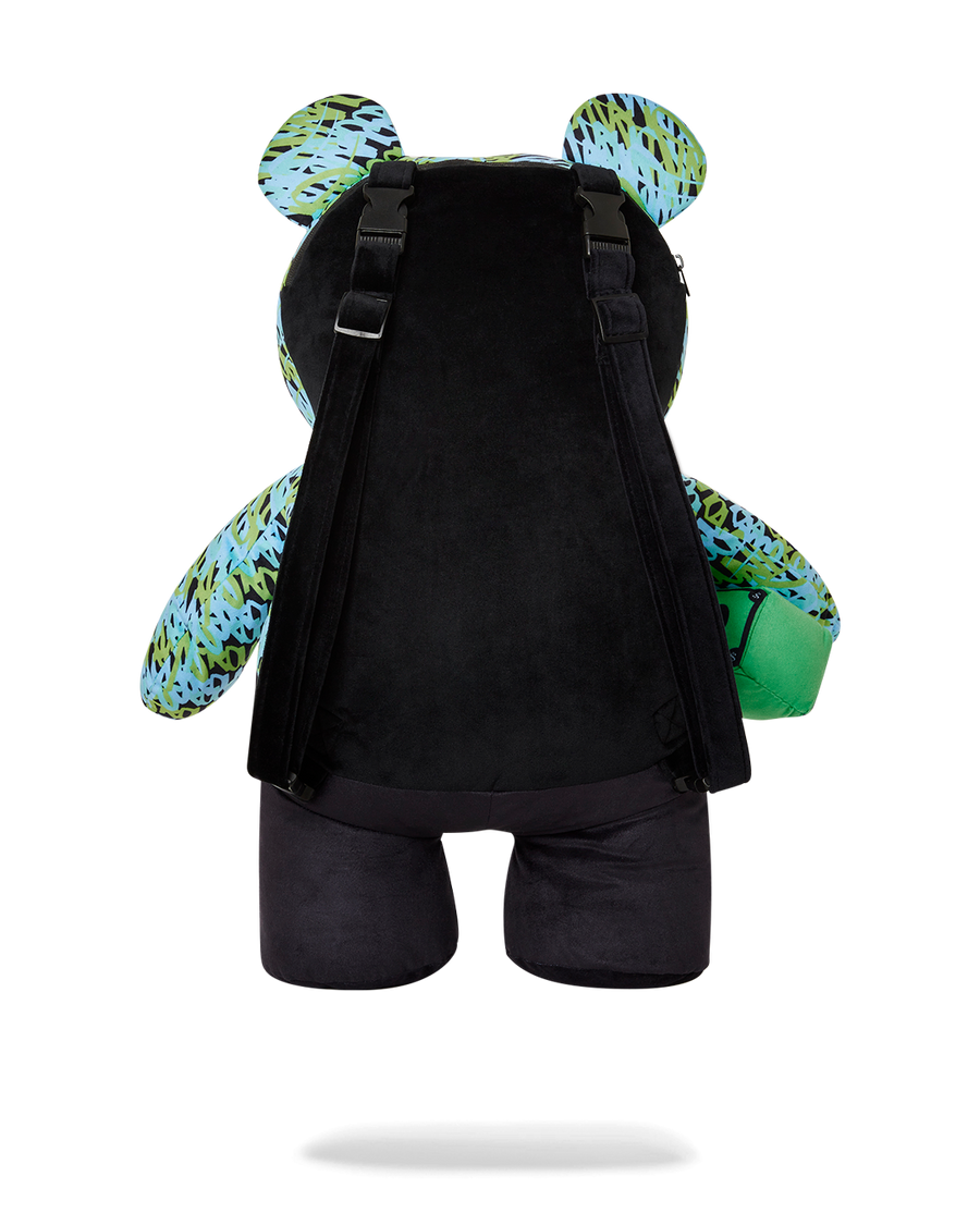 SPRAYGROUND® BACKPACK ROUGE THE GAWD MONEYBEAR TEDDYBEAR BACKPACK