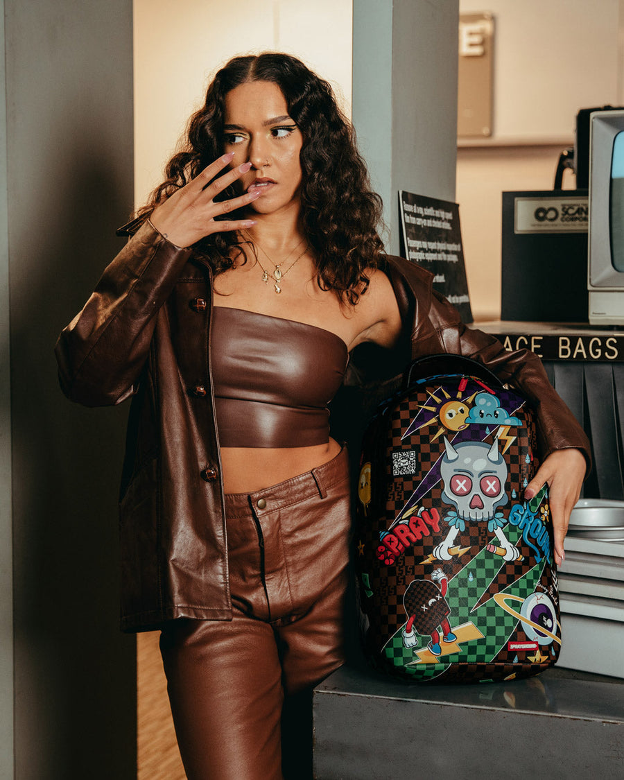 SPRAYGROUND® BACKPACK WTF WTF BACKPACK (DLXV)