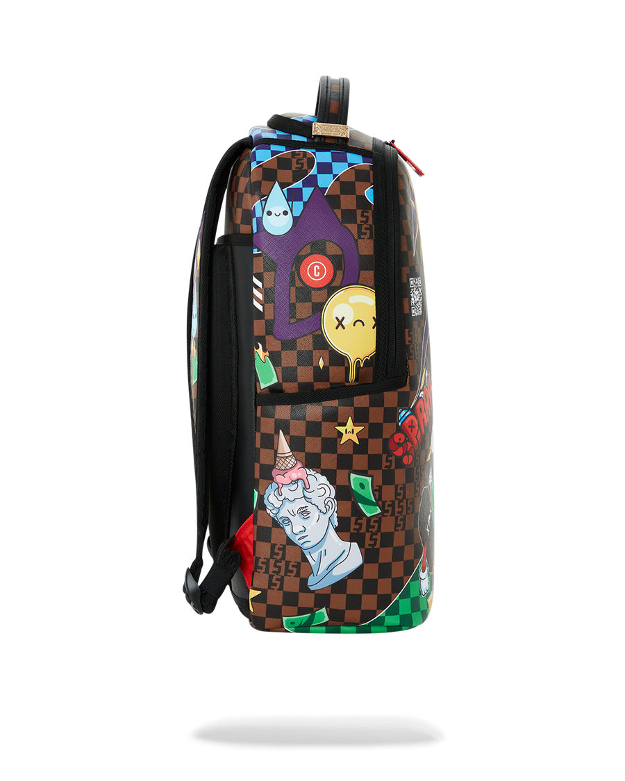 SPRAYGROUND® BACKPACK WTF WTF BACKPACK (DLXV)