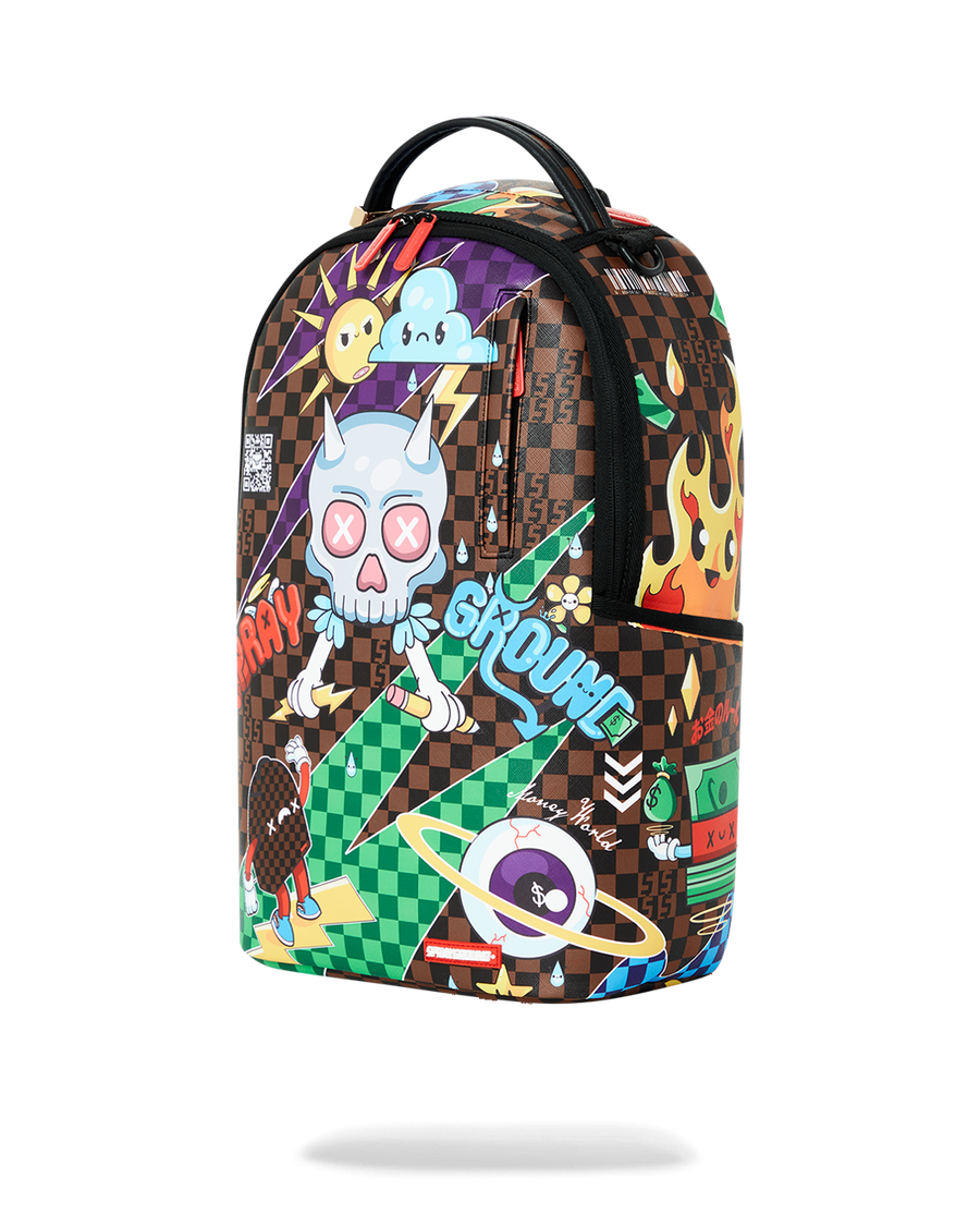 SPRAYGROUND® BACKPACK WTF WTF BACKPACK (DLXV)