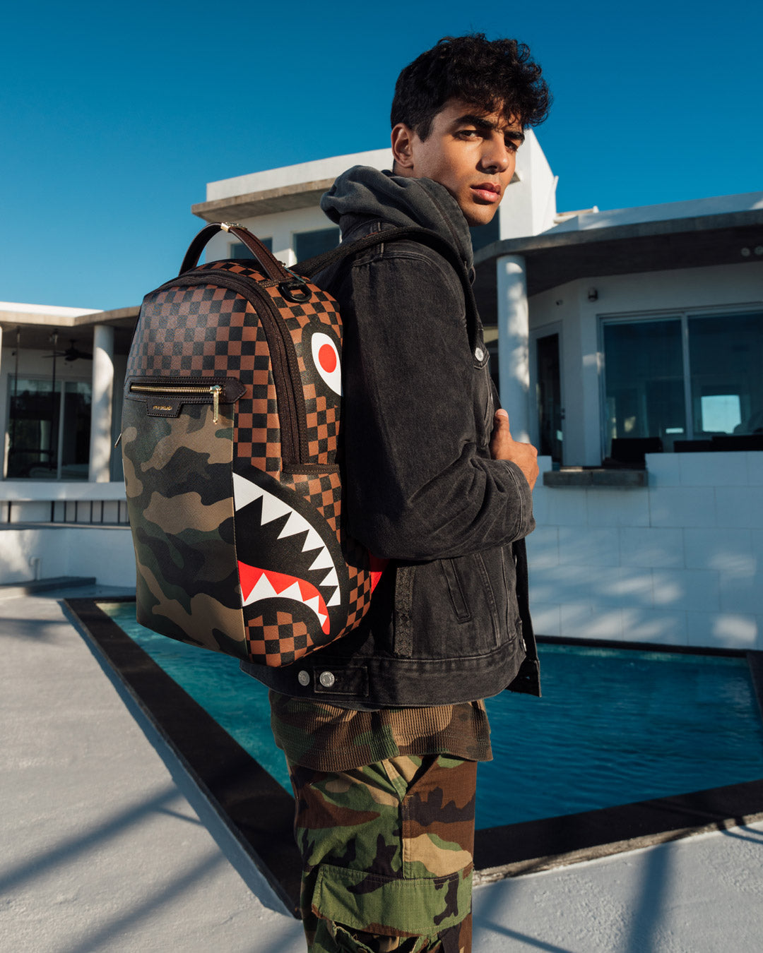 shark bape sprayground backpack