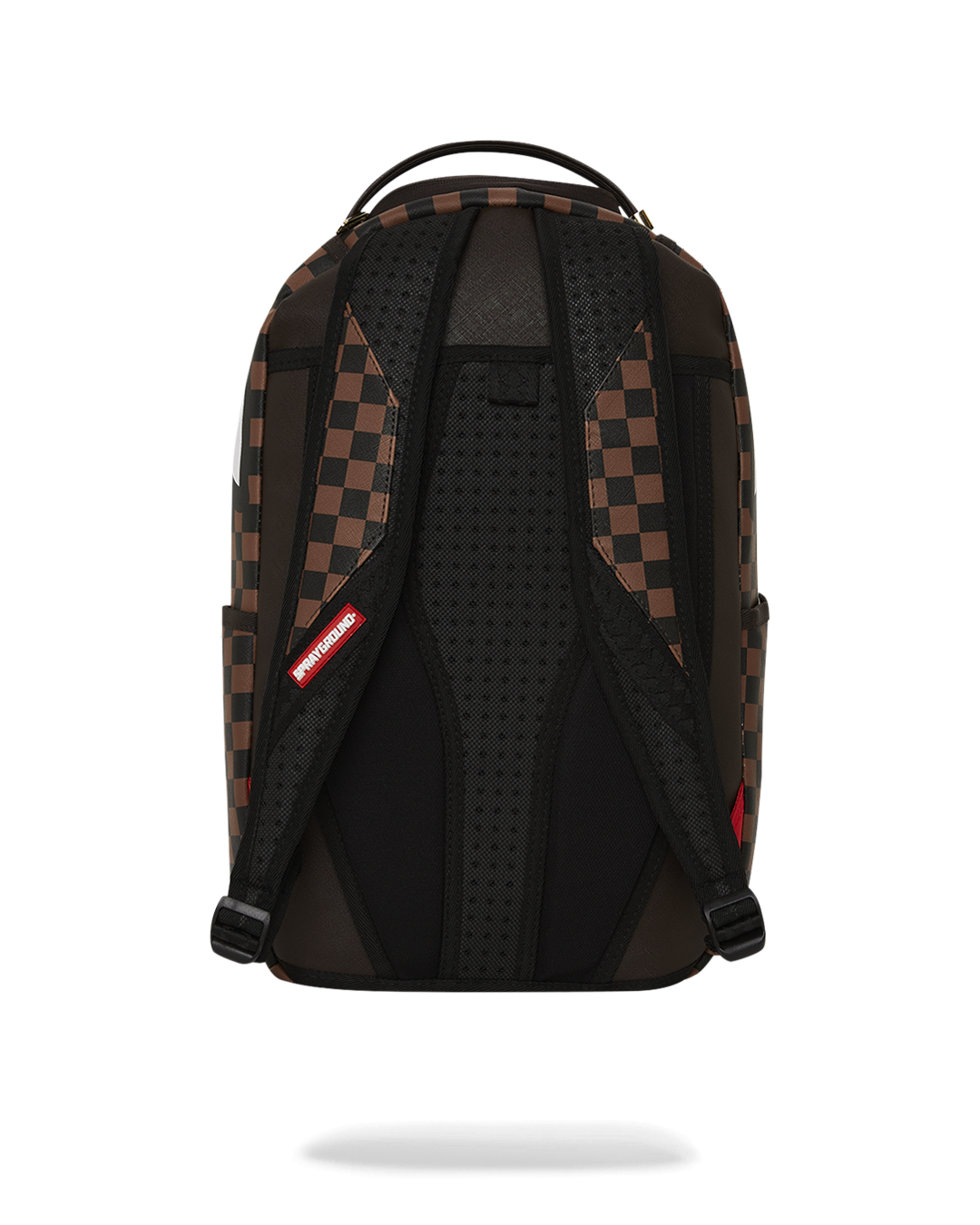 EXTERIOR GOLD ZIP POCKET SHARKS IN PARIS DUFFLE – SPRAYGROUND®