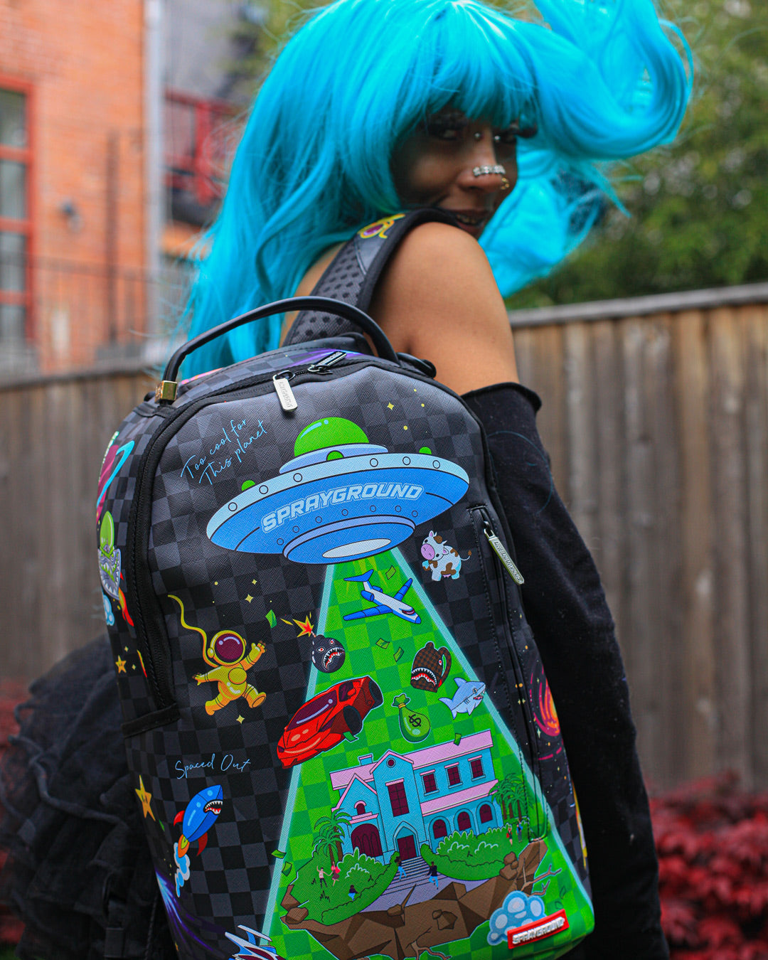 Sprayground backpack space Clearance