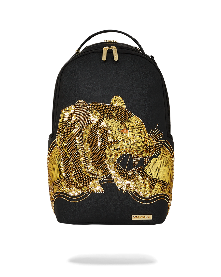 SPRAYGROUND® BACKPACK A.I.8 AFRICAN INTELLIGENCE GUIDED LEOPARD BACKPACK (DLXV)