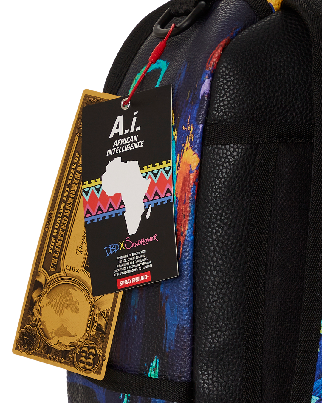 Sprayground - A.I.8 African Intelligence Planet Utopia Backpack