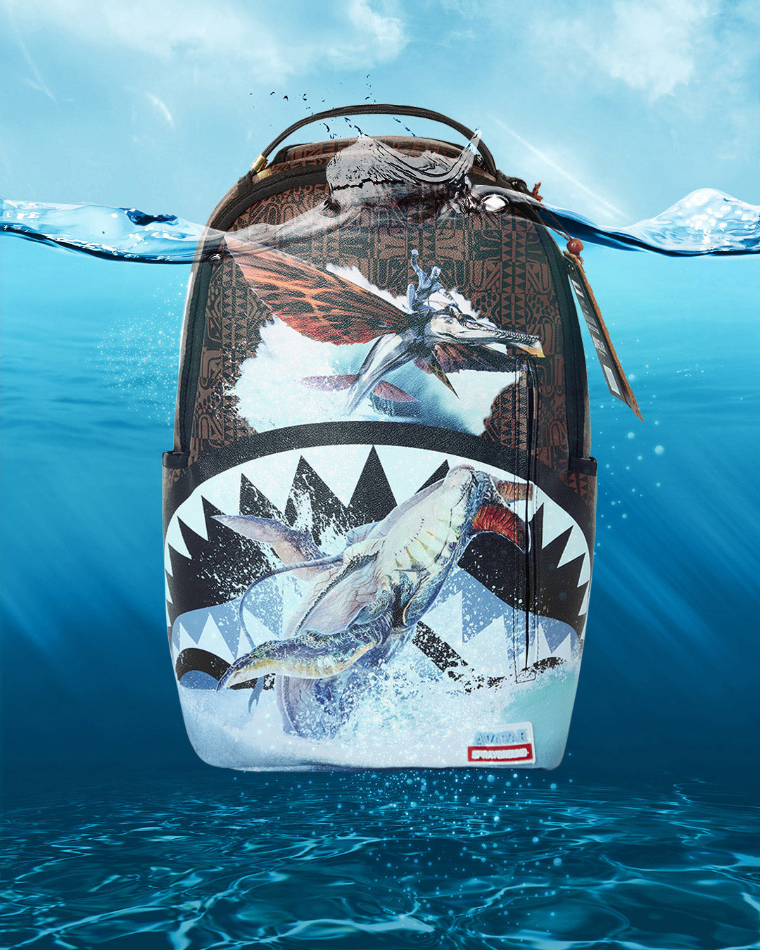 SPRAYGROUND® BACKPACK AVATAR TULKUN FLIGHT SHARK