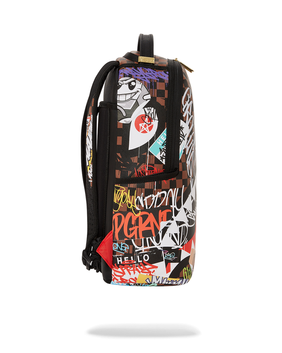 Backpacks Sprayground - Shark in Paris backpack in brown and black -  910B3769NSZ