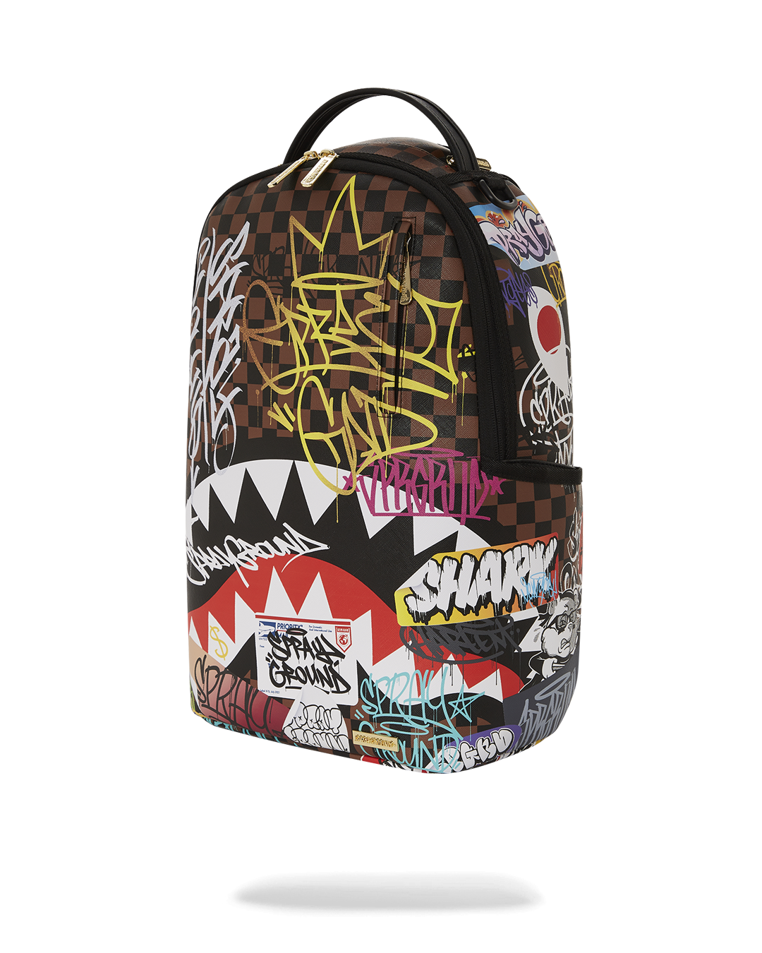 Backpacks Sprayground - Sharks in paris backpack - 910B4960NSZMARRONE