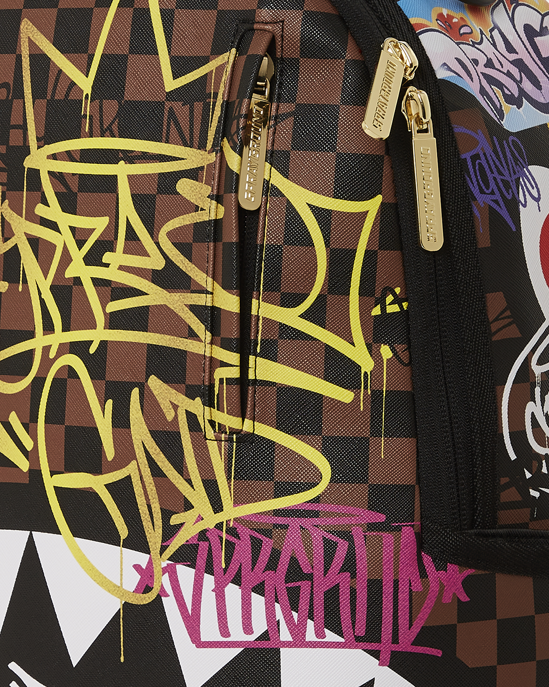 Sprayground 3D Graffiti Sharks in Paris The Rizz Backpack