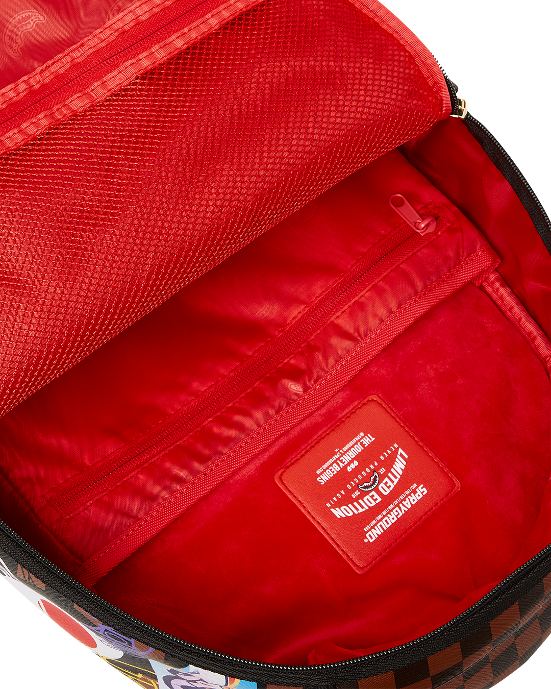 SPRAYGROUND: Red Sharks in Paris Backpack