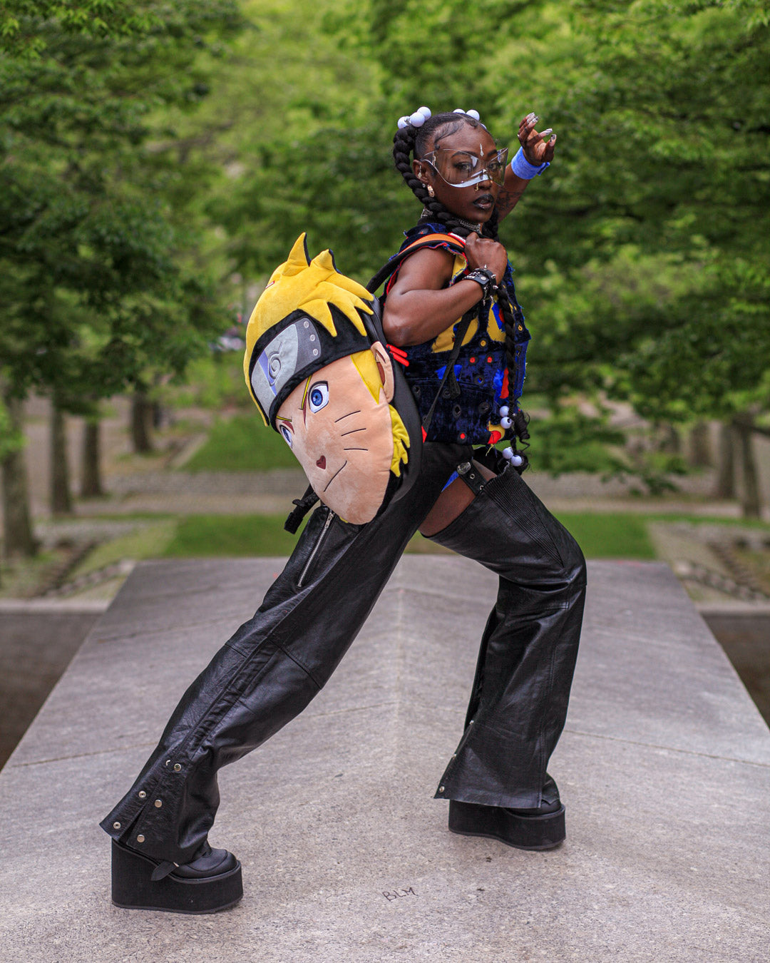 Sprayground Naruto Pagoda Landmark Backpack