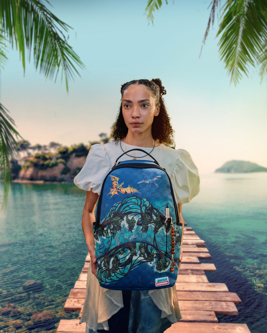 SPRAYGROUND® BACKPACK AVATAR SHARK ISLAND LAGOON SEA