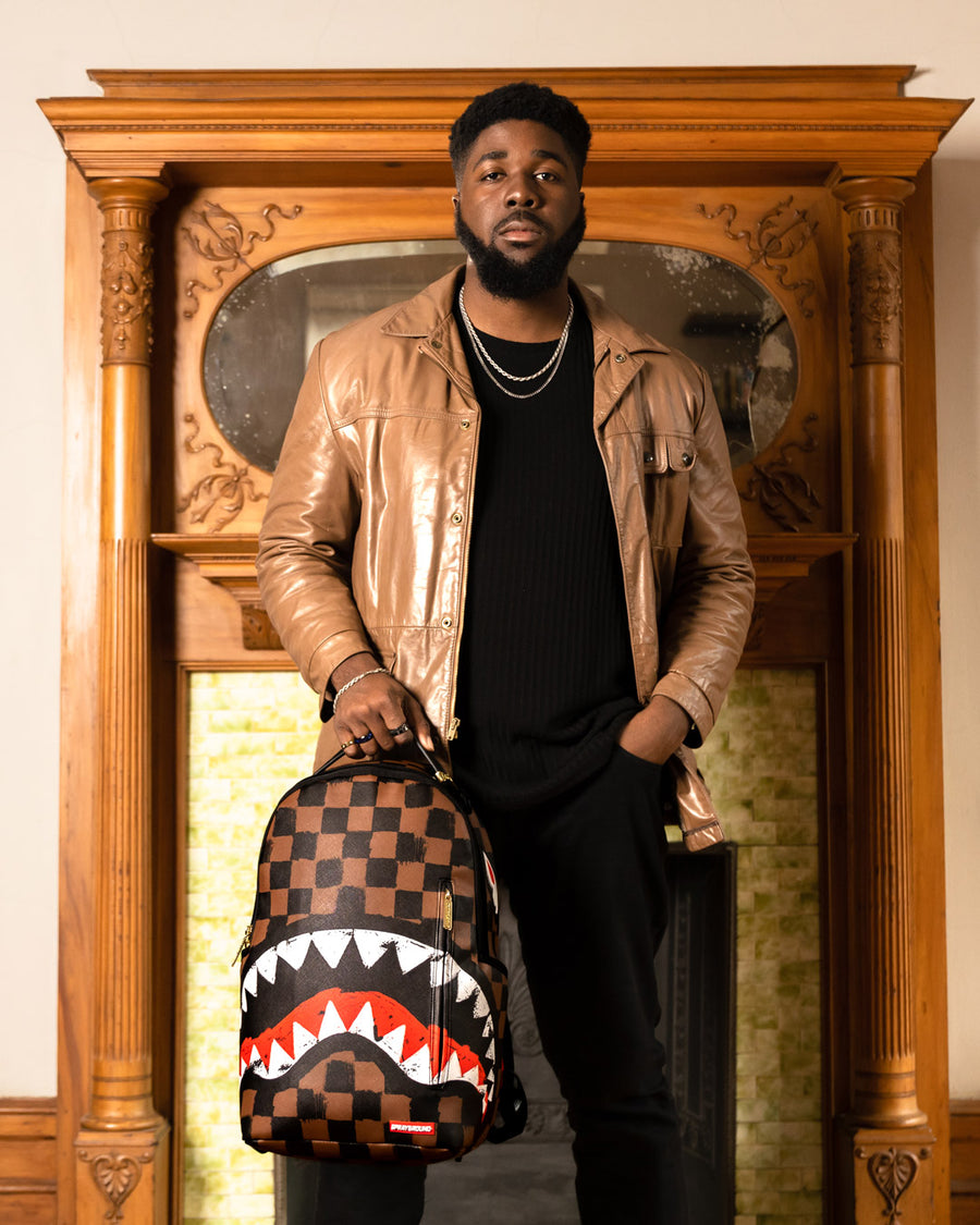 SPRAYGROUND ALL OR NOTHING SHARKS IN PARIS BACKPACK (DLXV)