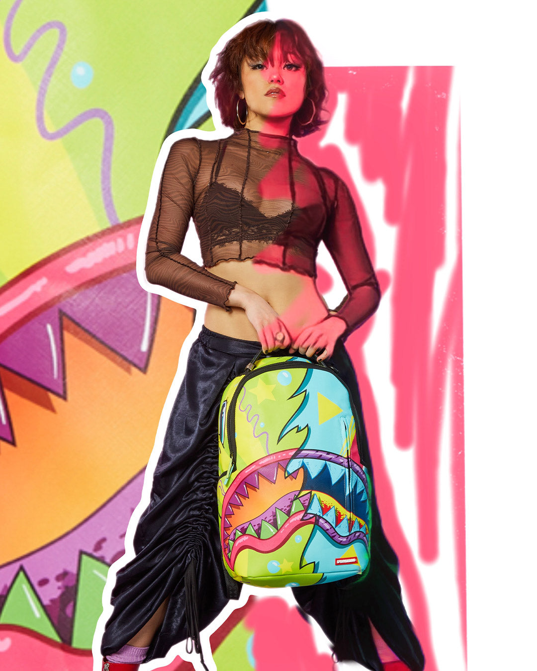 SPRAYGROUND® BACKPACK SUPER WEIRD BACKPACK (DLXV)