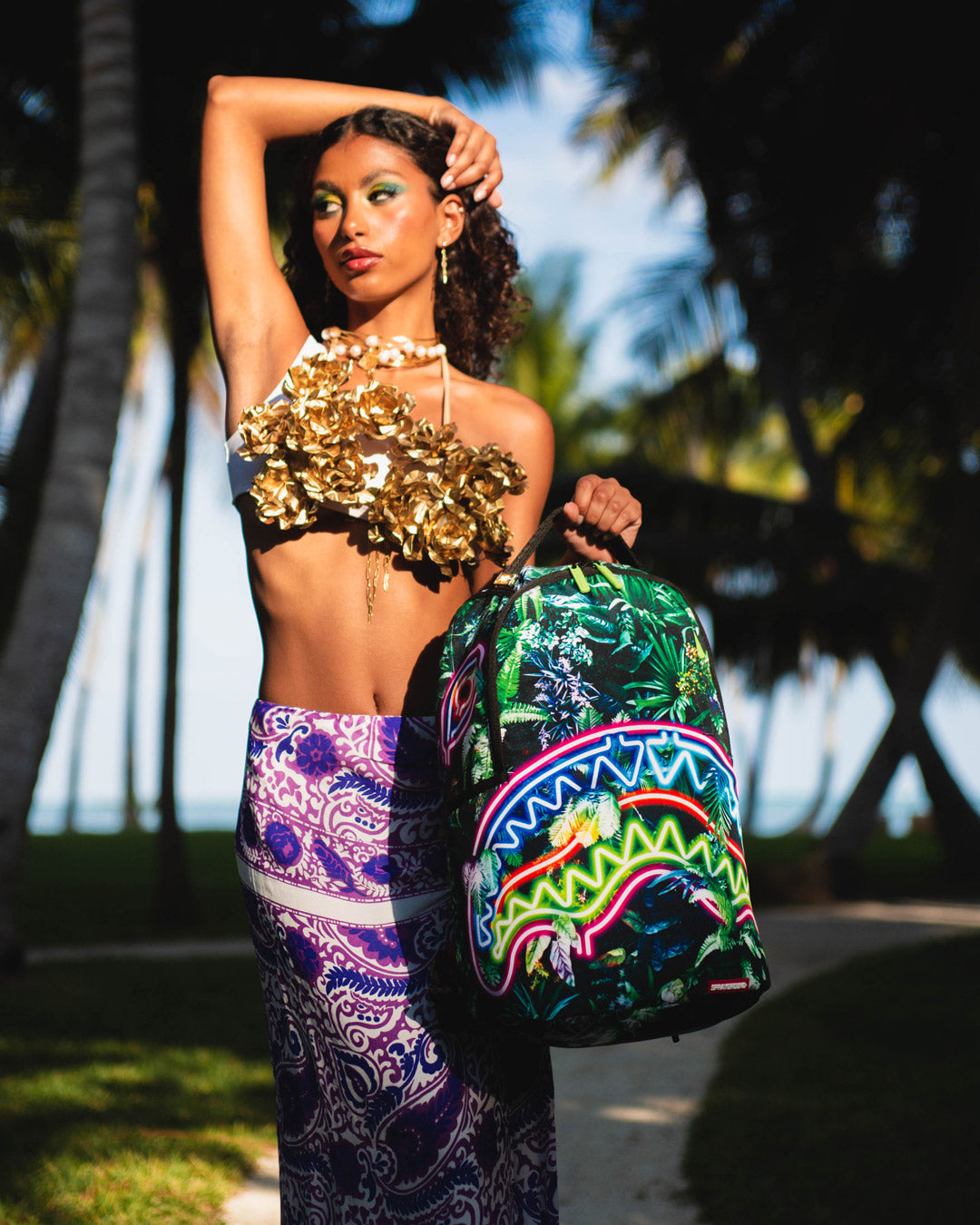 NEON FOREST BACKPACK