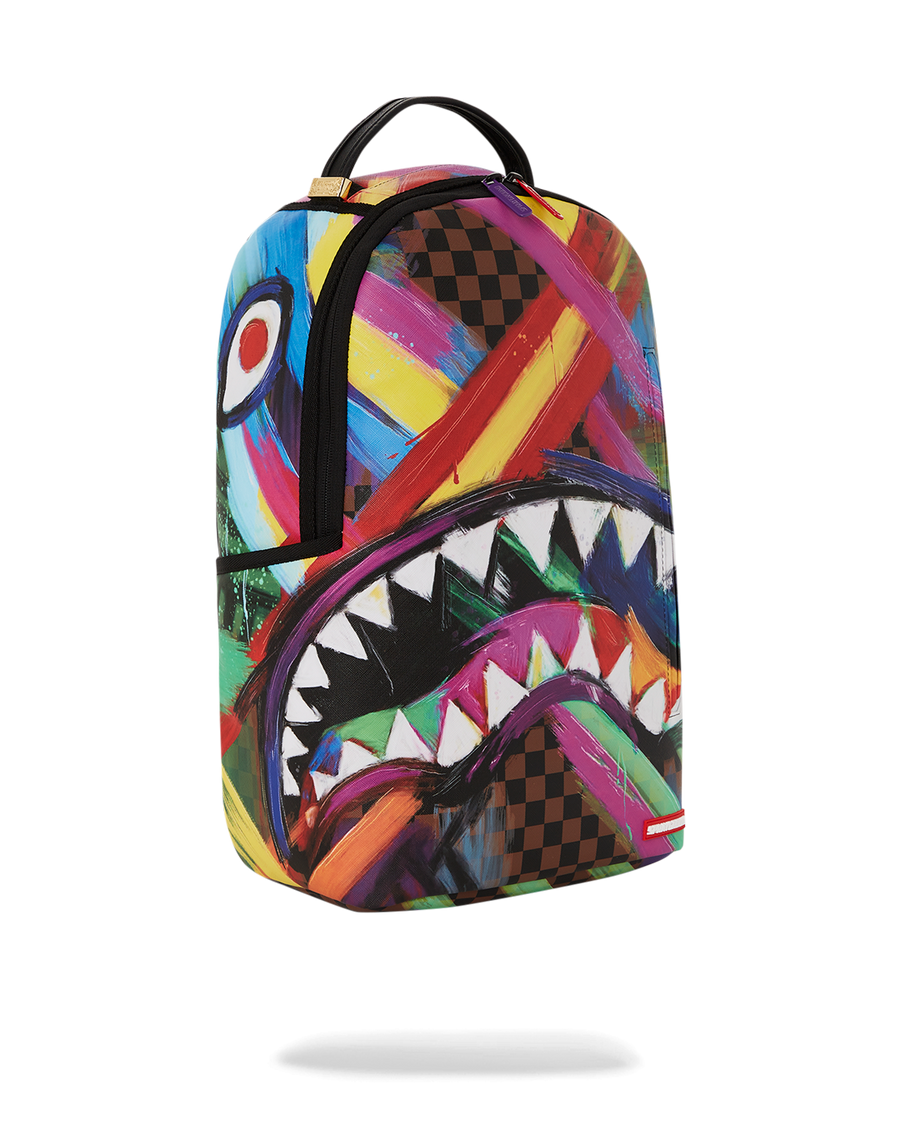 SPRAYGROUND® BACKPACK SHARKS IN PARIS CITY STREAKS BACKPACK (DLXV)