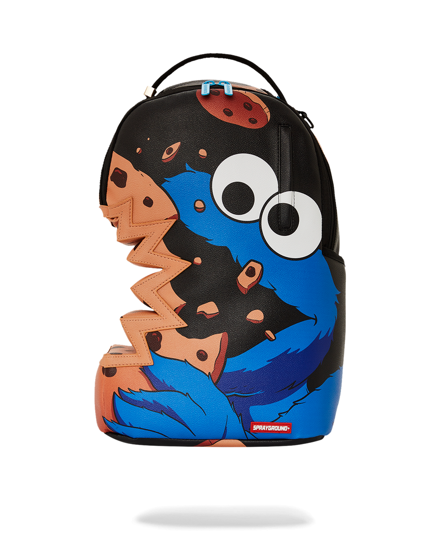 SPRAYGROUND® BACKPACK COOKIE MONSTER COOKIE SHARKBITE BACKPACK (DLXV)