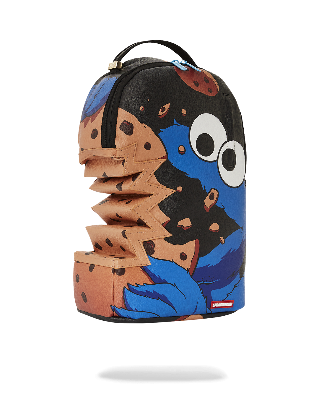 SPRAYGROUND® BACKPACK COOKIE MONSTER COOKIE SHARKBITE BACKPACK (DLXV)