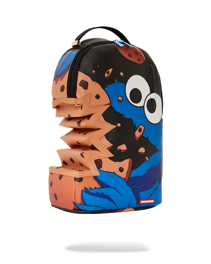 SPRAYGROUND® BACKPACK COOKIE MONSTER COOKIE SHARKBITE BACKPACK (DLXV)