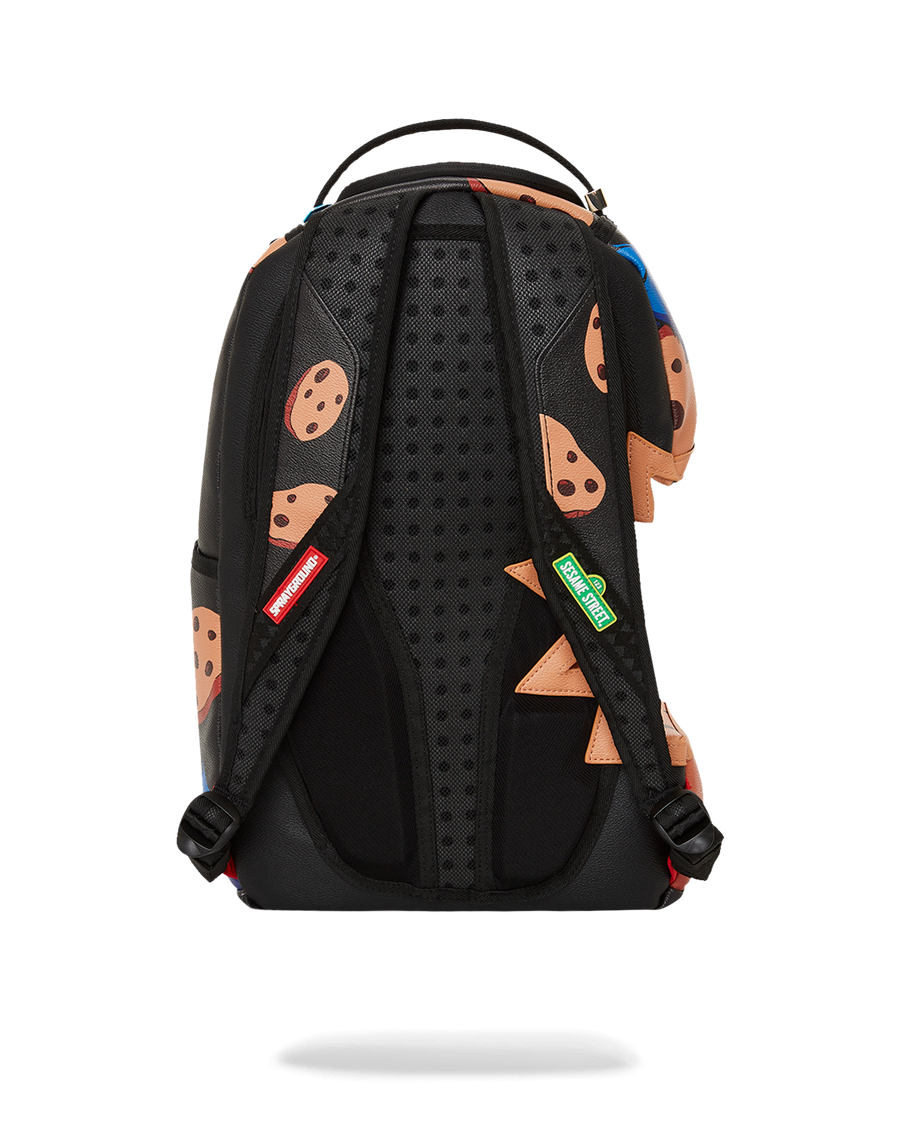 SPRAYGROUND® BACKPACK COOKIE MONSTER COOKIE SHARKBITE BACKPACK (DLXV)