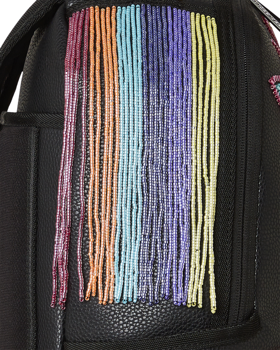 SPRAYGROUND® BACKPACK STAR RACER A.I.7 SANDFLOWER COLLAB BEADED BACKPACK
