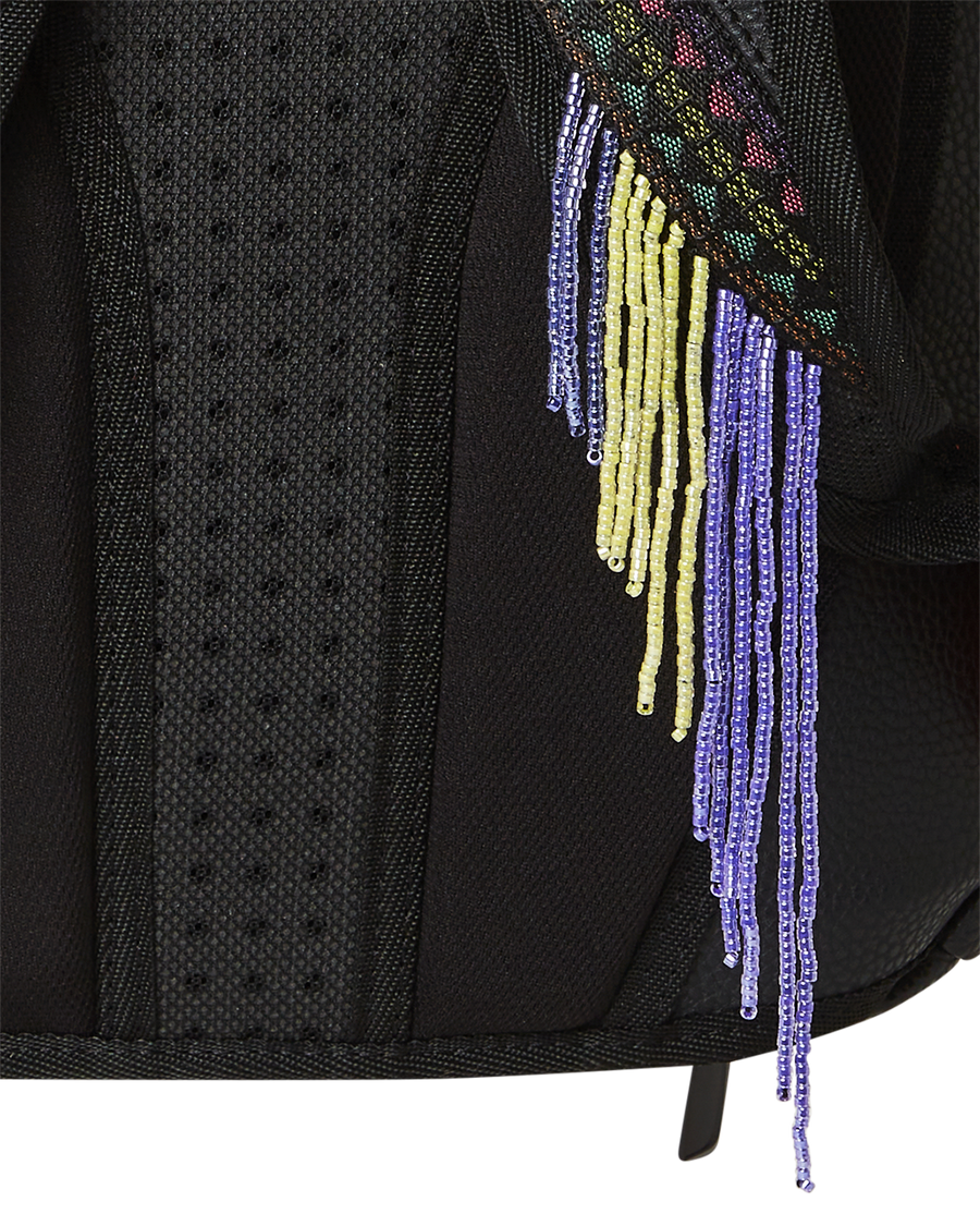 SPRAYGROUND® BACKPACK STAR RACER A.I.7 SANDFLOWER COLLAB BEADED BACKPACK