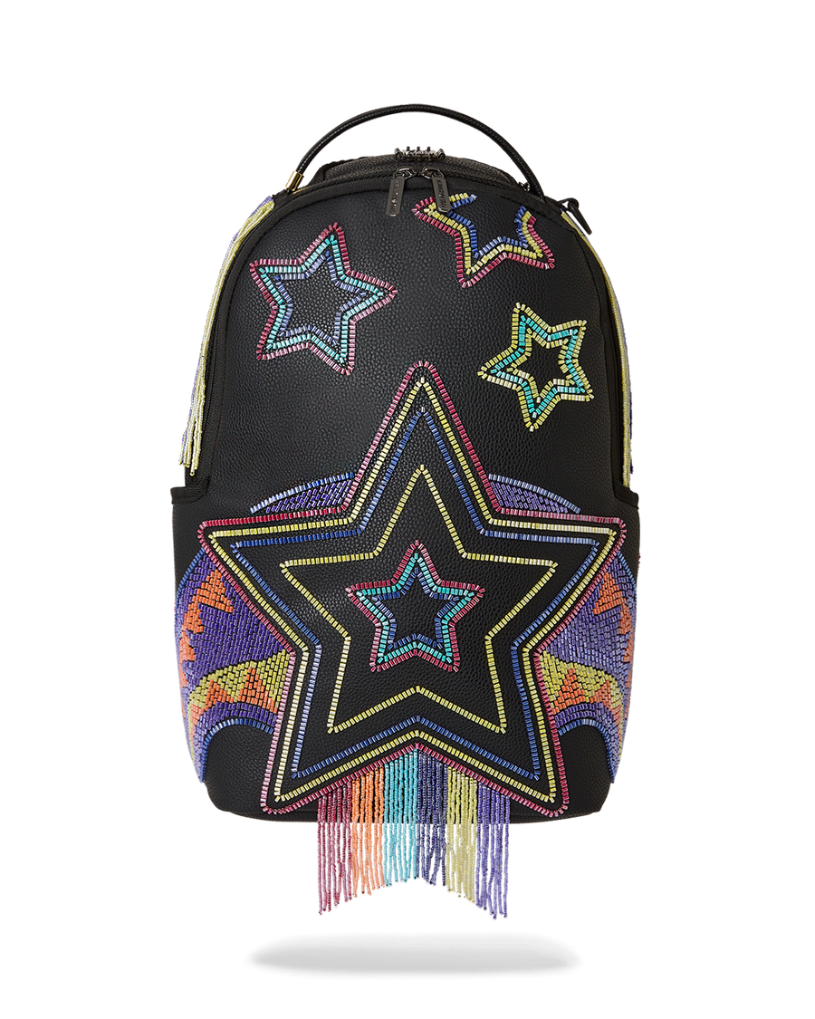 SPRAYGROUND® BACKPACK STAR RACER A.I.7 SANDFLOWER COLLAB BEADED BACKPACK