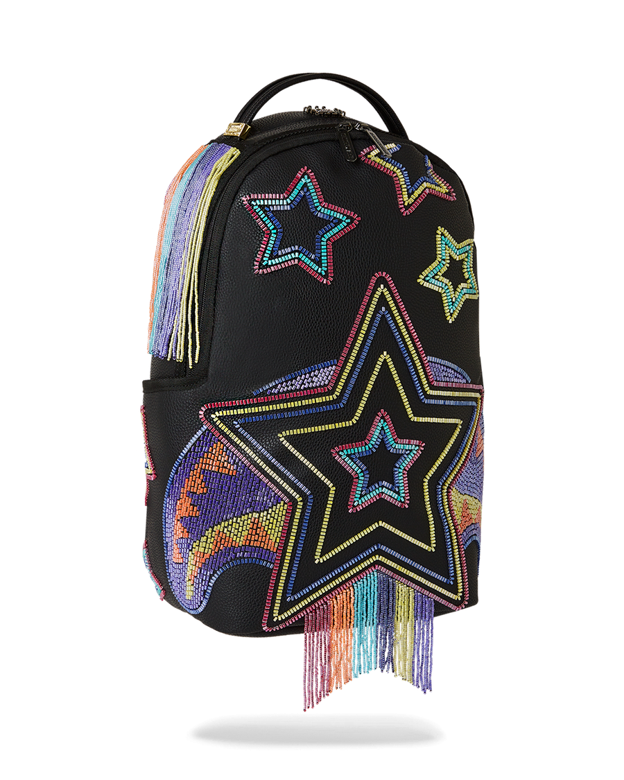 SPRAYGROUND® BACKPACK STAR RACER A.I.7 SANDFLOWER COLLAB BEADED BACKPACK