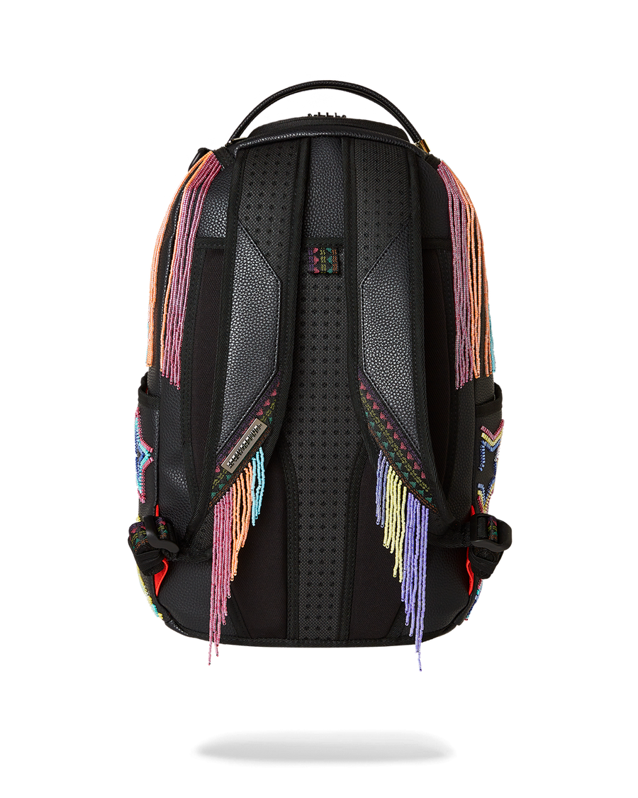 SPRAYGROUND® BACKPACK STAR RACER A.I.7 SANDFLOWER COLLAB BEADED BACKPACK