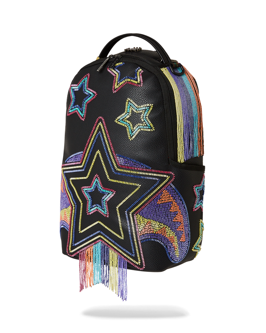 SPRAYGROUND® BACKPACK STAR RACER A.I.7 SANDFLOWER COLLAB BEADED BACKPACK
