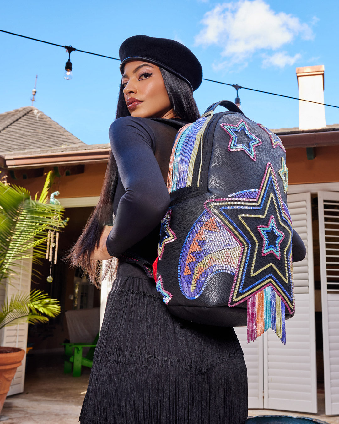 Sprayground versace deals