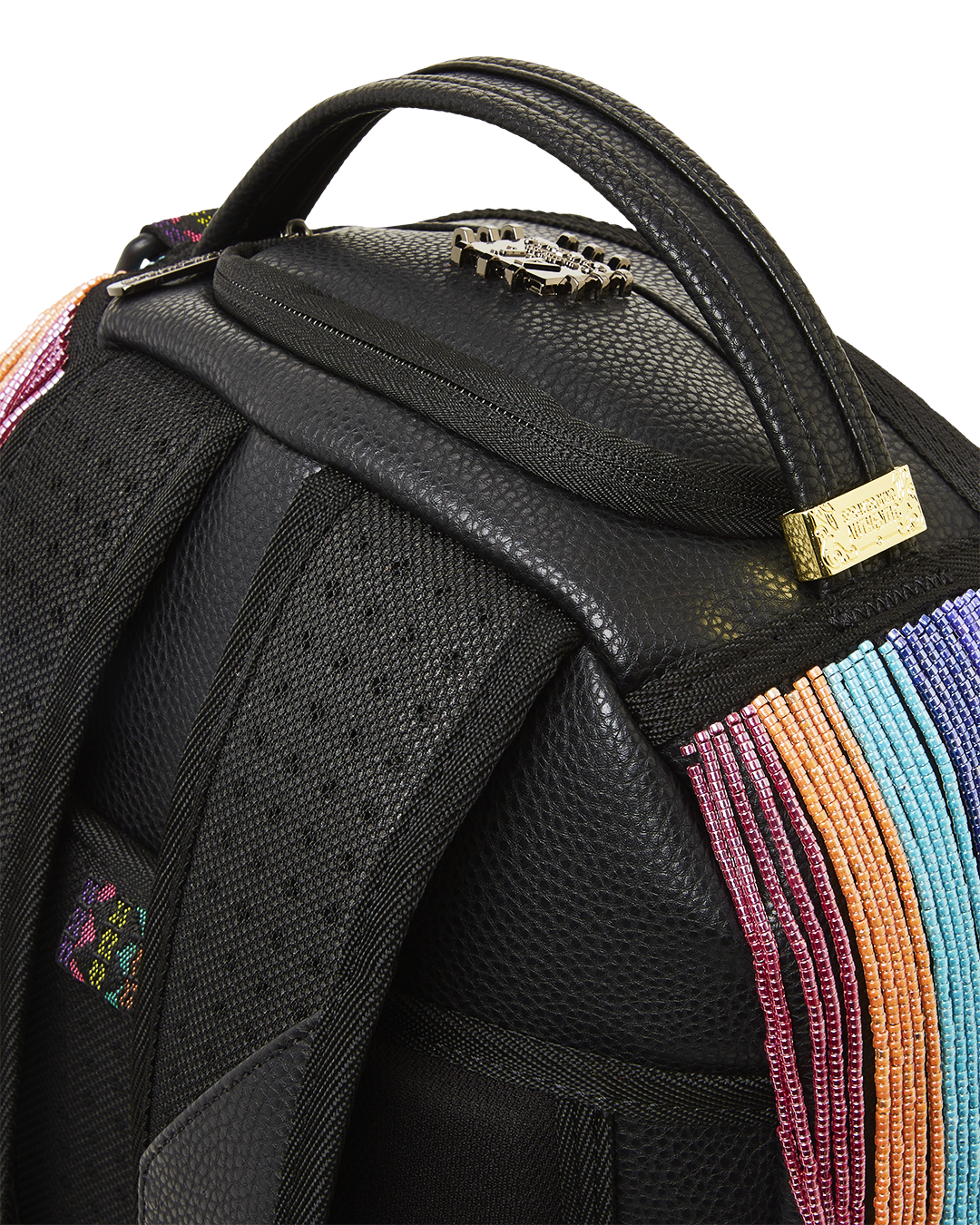 SPRAYGROUND® BACKPACK STAR RACER A.I.7 SANDFLOWER COLLAB BEADED BACKPACK